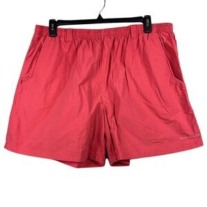 Columbia Omni-Shade Performance Fishing Gear Shorts  Mens Size‎ XXL Coral